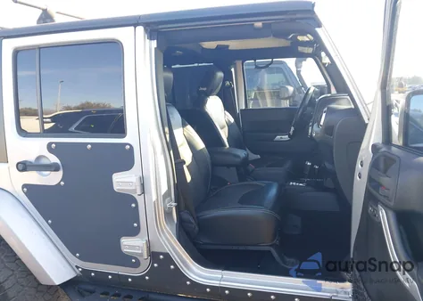 2012 Jeep Wrangler Unlimited Rubicon из США, поврежденный, VIN 1C4BJWFG7CL281844